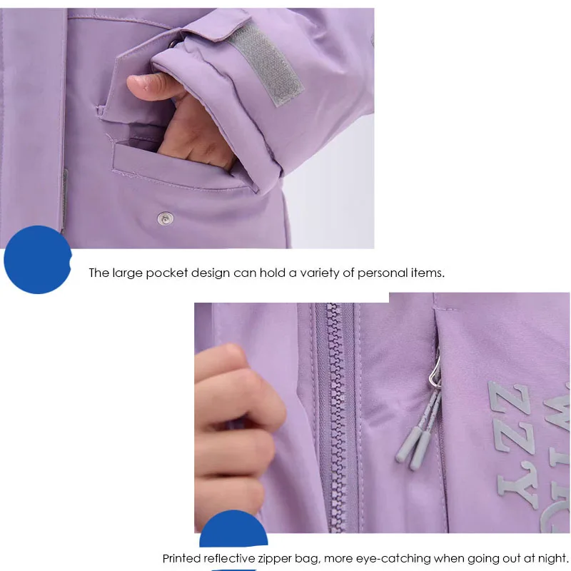 الشتاء الاطفال رشاقته مقنعين سنوسويت الدافئة سترات معطف بياقة من الفرو + بذلة 2 قطعة ملابس الأطفال الصبي بدلة الثلوج