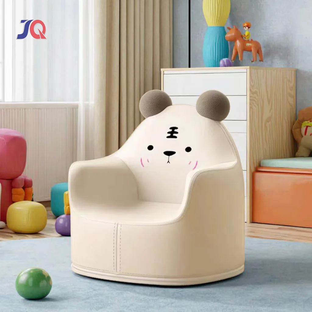 

Customizable Bear Animal Soft PU Seat Full Foam Sofa & Study Chair Set for Kids 0-6 Years Old for Indoor Play Preschool Home Use