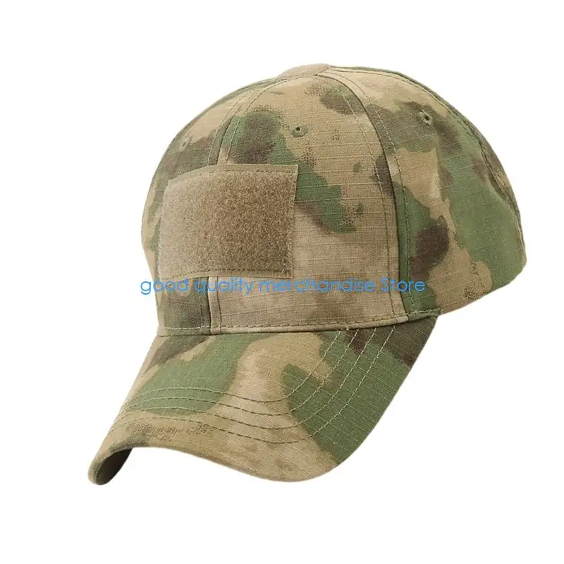 قبعة بيسبول Y5JD قابلة للتعديل بتصميم نمط مموه، قبعة مريحة متعددة الأغراض للبالغين