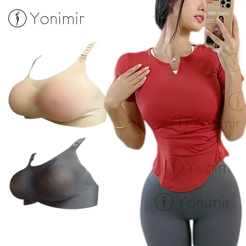 Realistic Silicone False Breast Forms Tits Fake Boobs For Crossdresser Shemale Transgender Drag Queen Transvestite Mastectomy