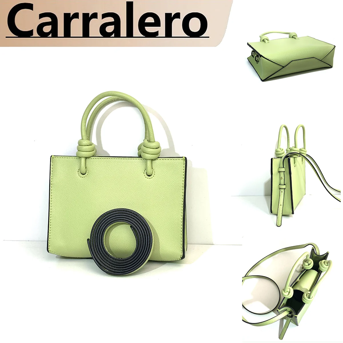 Carralero AuroraTOUS bag European and American brand Spanish bear mini solid color handbag trendy women\'s bag fashion bag