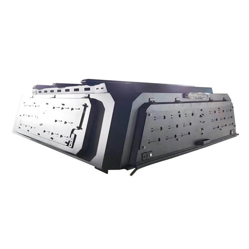 

Pickup truck trunk, cover half-height cover, three-door back box, trunk cover