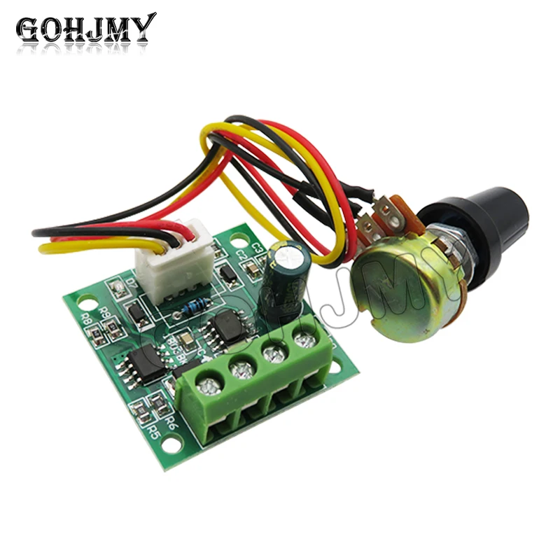 PWM DC motor speed regulator 1.8V 3V 5V 6V 12V 2A speed regulation module 1803BW