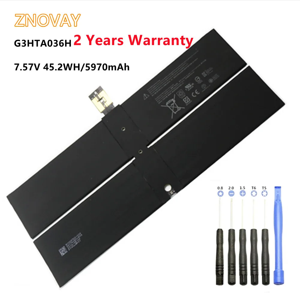 ZNOVAY G3HTA036H DYNK01 Laptop Battery For Microsoft Surface Laptop 1 2 1769 13.5