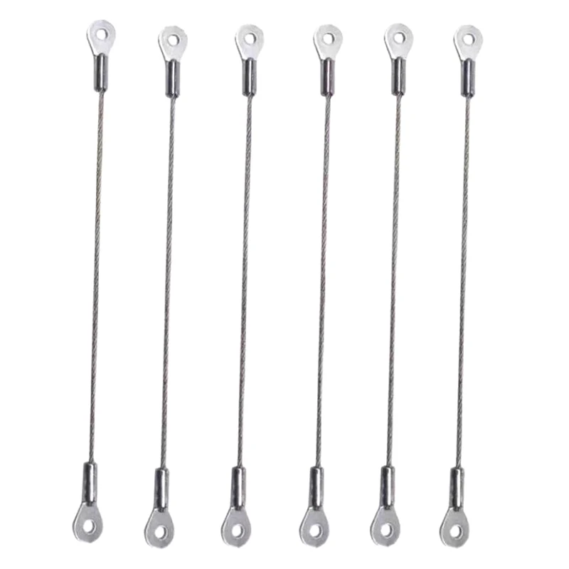 1PCS 1.5 มม.เชือกรอบขั้วต่อที่ปลายทั้งสองข้าง,Anti Fall Safetyเชือก,เชือกลวดเหล็ก, ที่กําหนดเองการประมวลผลDIY