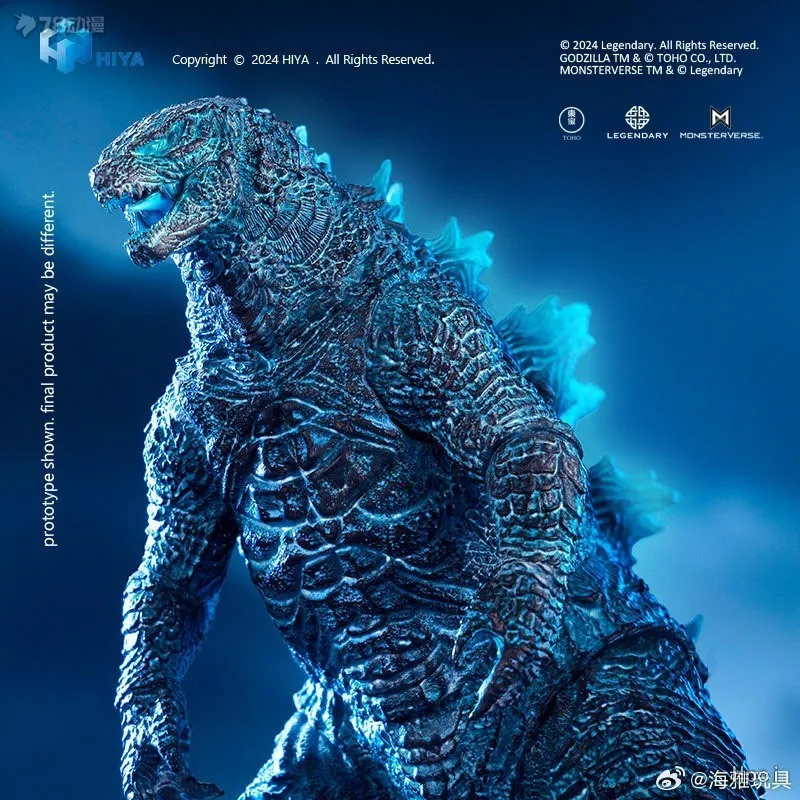 HIYA Originele Godzilla Vs. Kong: The New Empire Energized Godzilla Anime Figuren Speelgoed voor Jongens Kerstcadeau Collectible Model