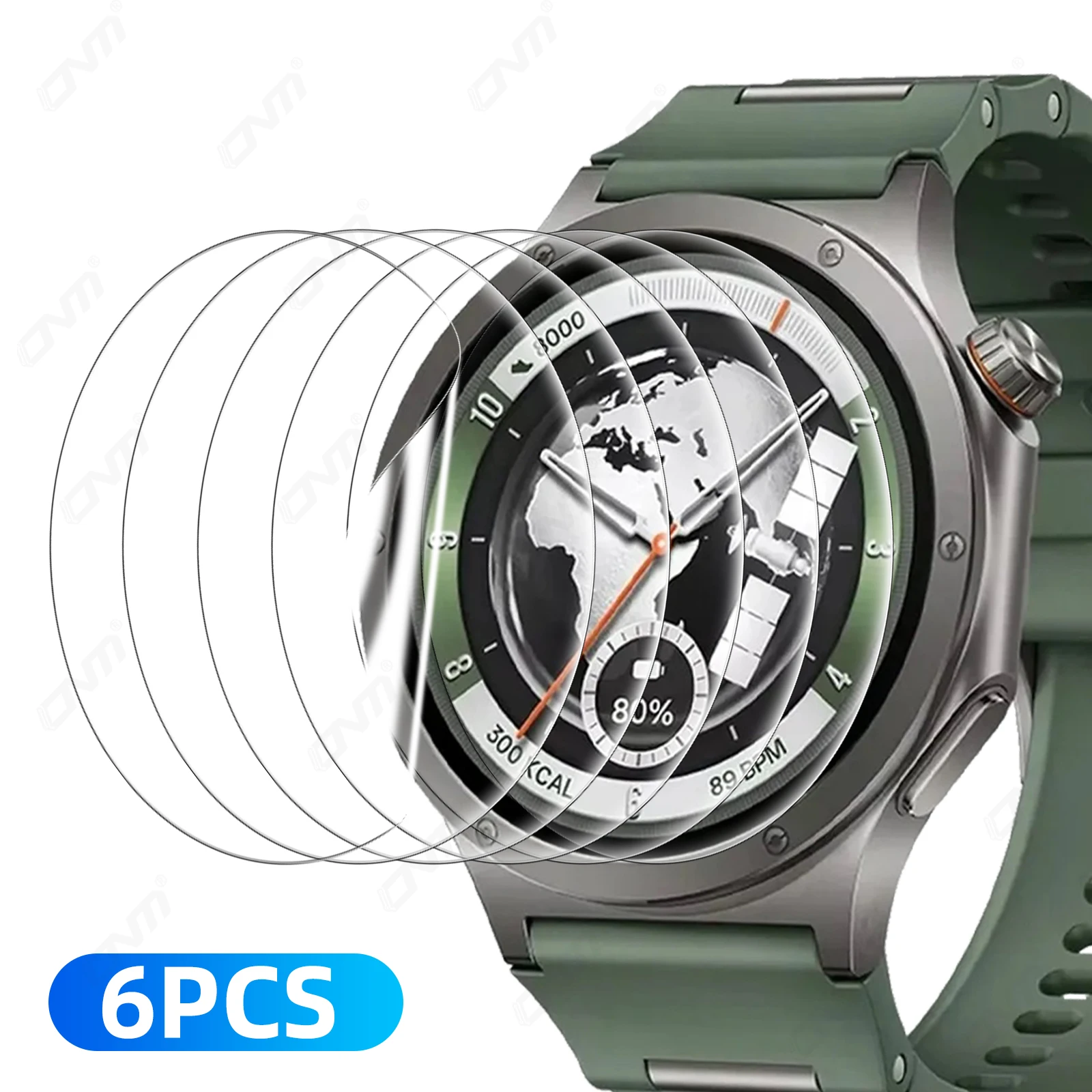 Hydrogel-Folie für OnePlus Watch 4, Displayschutzfolie, kratzfest, HD-Vollabdeckung, weiche Schutzfolie, Zubehör (kein Glas)