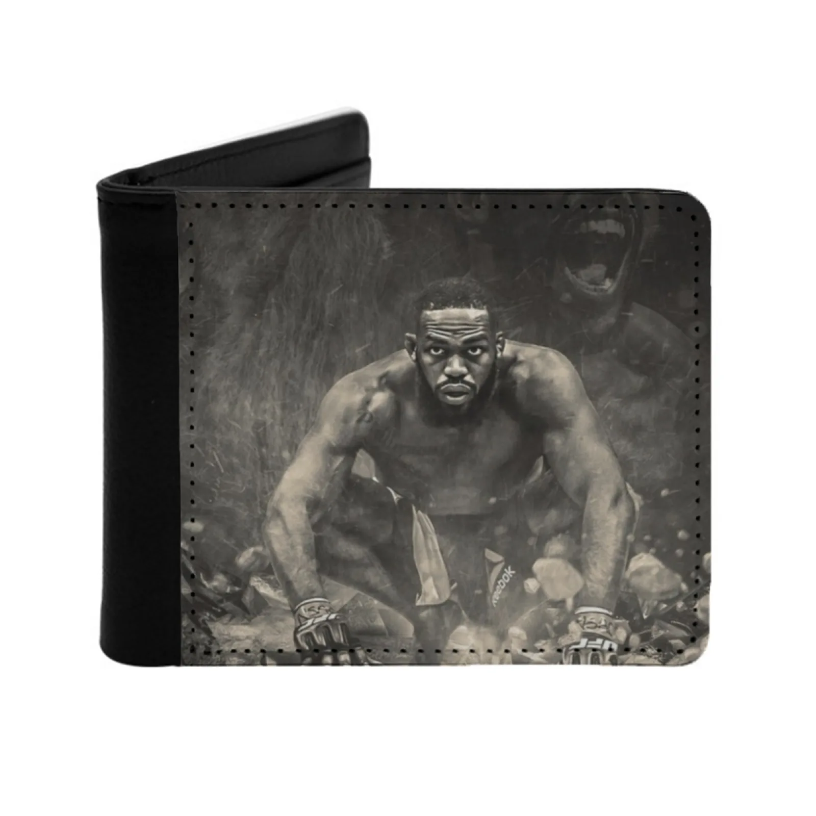 Jon Jones Men's Wallet Pu Leather Wallet Multifunction Credit Card Purse Jon Jones Jon Jones Highlights Jon Bones Jones Jones