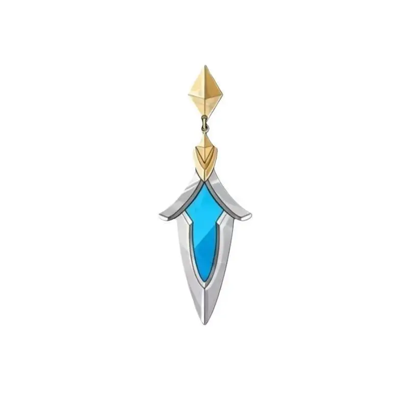 New  Anime Genshin Impact Lohen  Earrings for Party Cosplay Jewelry Fashion Accessories Gift view 2