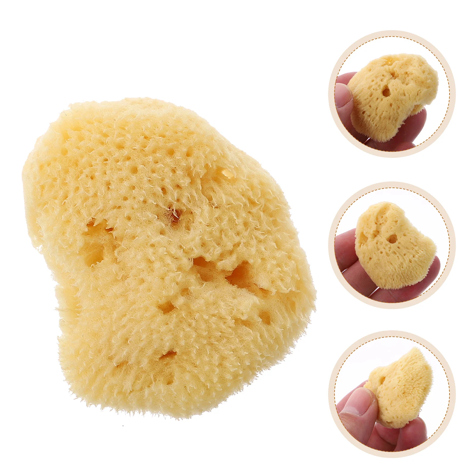

Makeup Sponges Painting Texture Brush Watercolor Cotton Ball Pottery DIY Graffiti Yellow Accessory Child