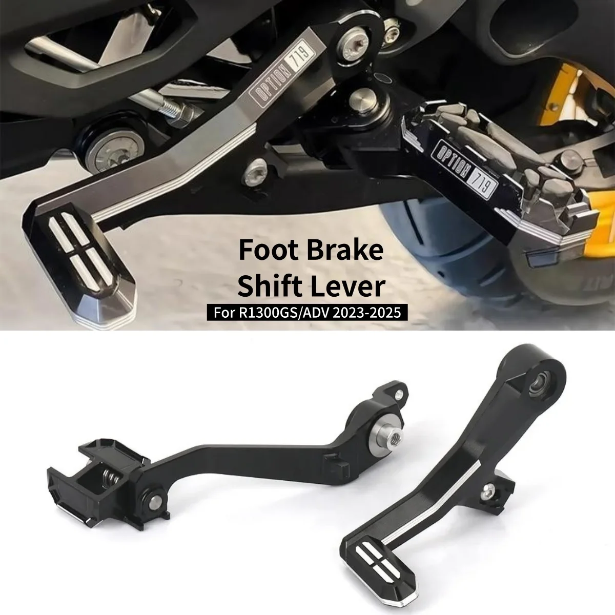

For BMW R1300GS R 1300 GS Adventure ADV Motorcycle Gear Shift Lever Brake Shifter Pedal Kit Foot Control Levers 2023 2024 2025