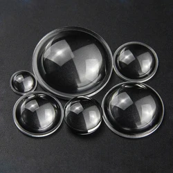 10 15 18 20 23 25 28 29 30 32 35 38 PMMA Plano Convex Acrylic Transparent Condenser Lens for Zoom LED Flashlight Bike Head Lamp