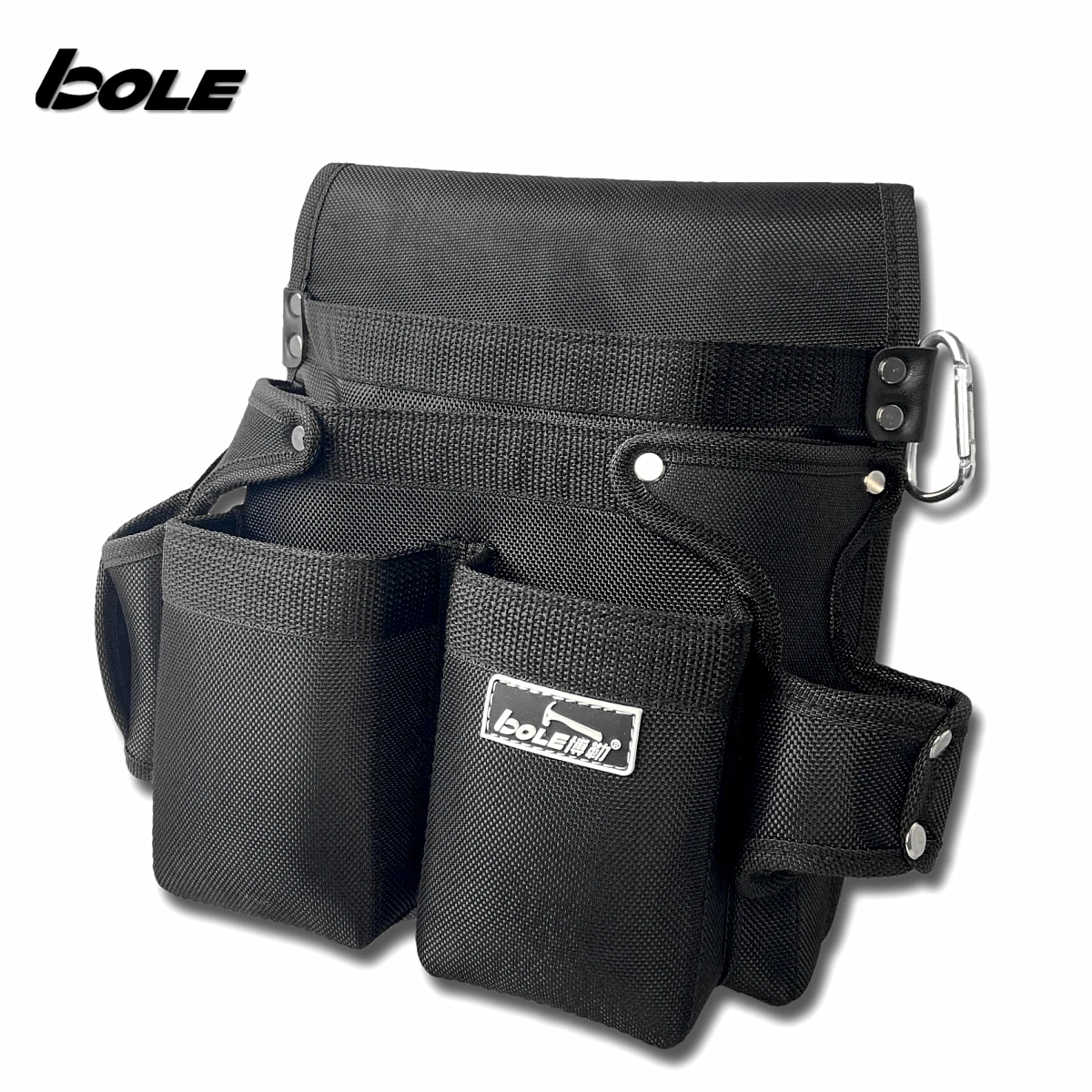 BOLE Electrician Special Kit Multifunctional Maintenance Installation Canvas Large Tool Bag Work  Multifunctional Waist Bag