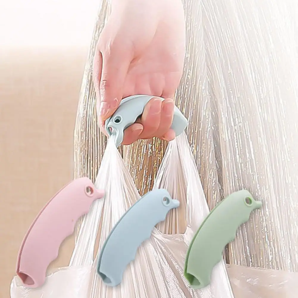 

Shopping Bag Carrier Handle 3pcs Grocery Bag Carrier Handles Ergonomic Silicone Shopping Bag Holders Lightweight Multi-purpose