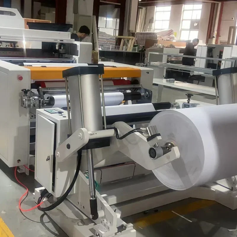 A4 Paper Size Roll To Sheet Cutting Machine A3 A4 Paper Cutting and Packaging Full Line Machine