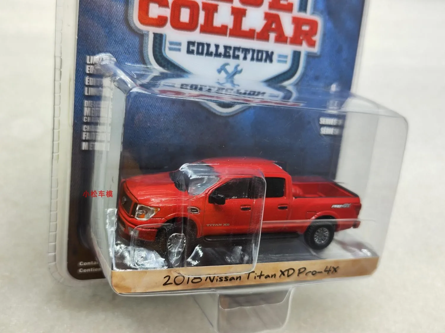 

GreenLight 1:64 2018, Nissan Titan XD Pro-4X, имитация сплава, коллекция моделей микроавтомобилей, украшение, игрушка в подарок