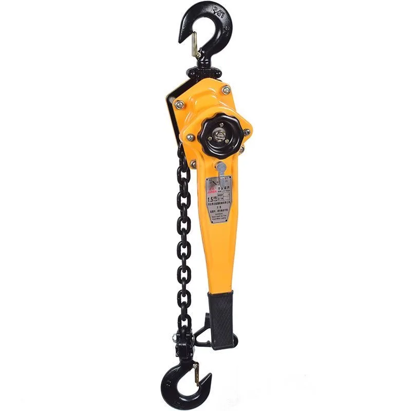 Hot Sale 1 Ton 2 Ton 3 Ton 3 M 6 M 9 M Manual Chain Lever Block Oem
