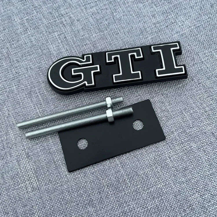 3 Stuks 3D Metalen Kofferbak Logo Sticker Grill Emblemen Badge Decals Voor Vw Golf 2 3 4 5 6 8 MK2 MK3 MK4 MK5 MK6 MK8 GTI Auto-onderdelen