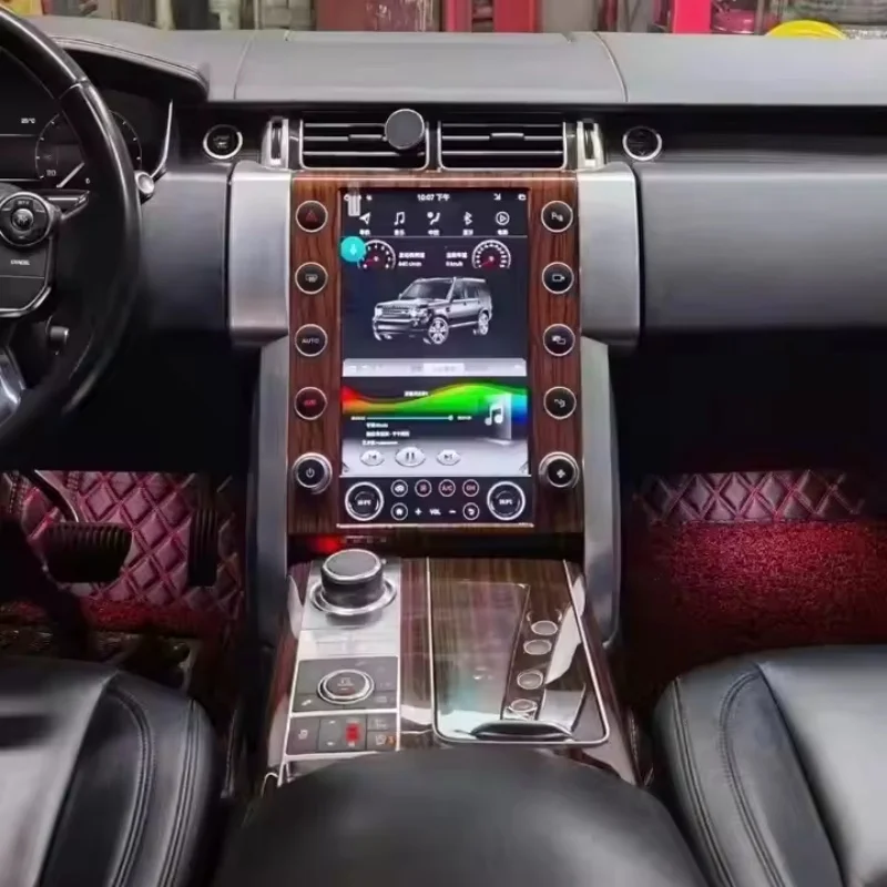 

13,6-дюймовый автомобильный радиоэкран Android для Land Rover Range Rover Vogue 2014 2015 2016 2017, стереоприемник, авторадио, мультимедийный блок