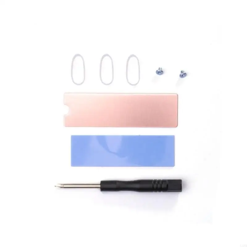 Радиатор SSD для ноутбука M.2 2280, медные охладители M.2, термопрокладка толщиной 1 мм для повышения охлаждения и улучшения стабильности