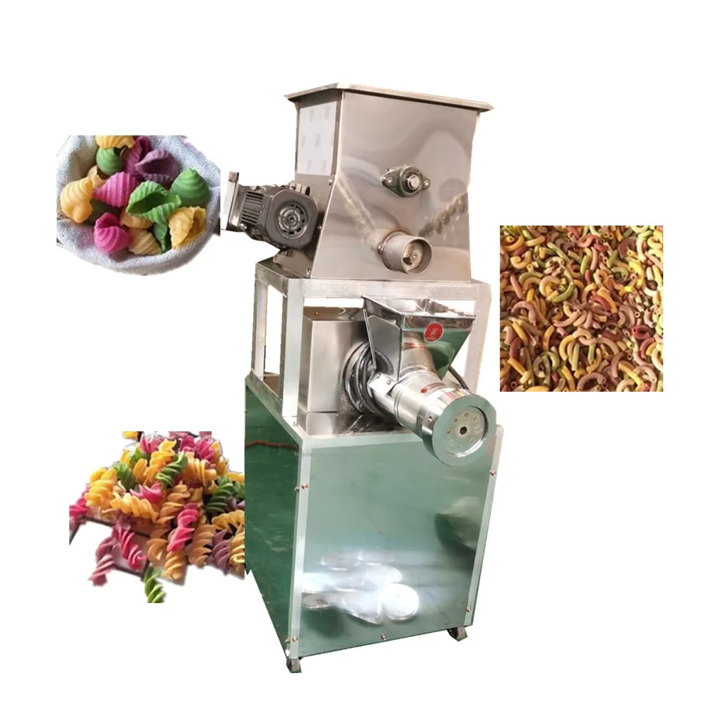 60kg Per Hour Snack Spaghetti Pasta Making Machine / Microni Pasta Making Machine / Noodle Pasta Machine