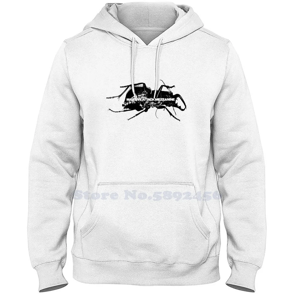 Massive Attack Mezzanine Beetle Long Sleeve Sweatshirt Casual 100% cotton Hoodie