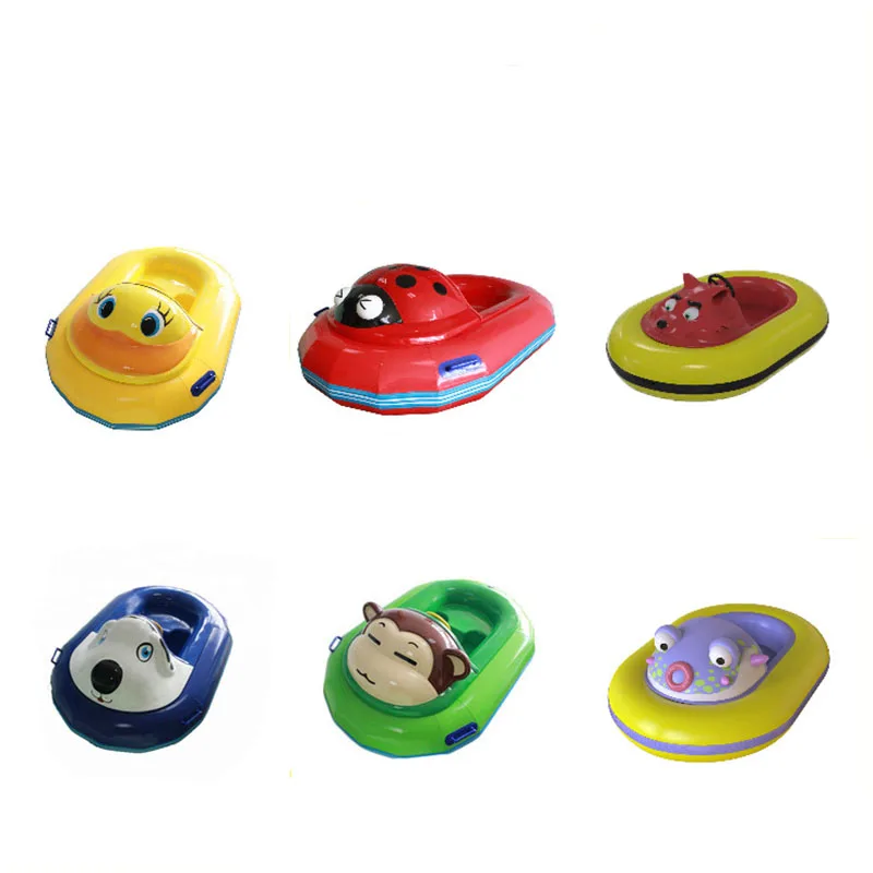 

Inflatable Other Amusement Park Facilities Products Electric Floating Boat Kids Water Games Bumper Boat