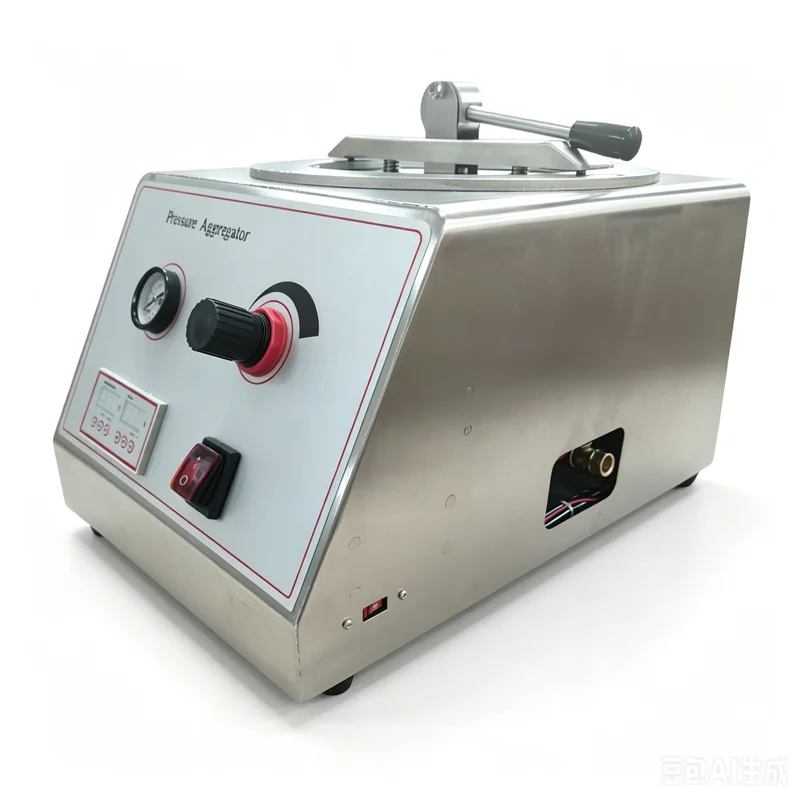 500W Dental Pressure Cooker for Denture Processing Resin Polymerizer Air Bubble Removal Backwash System