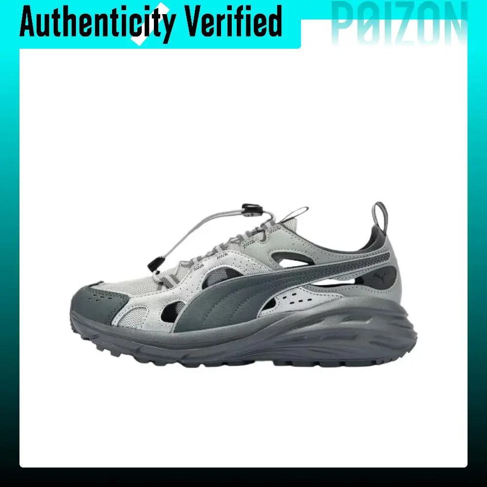 PUMA Hypnotic Fabric Breathable River Trekking Shoes Unisex Dark Gray 408808-02