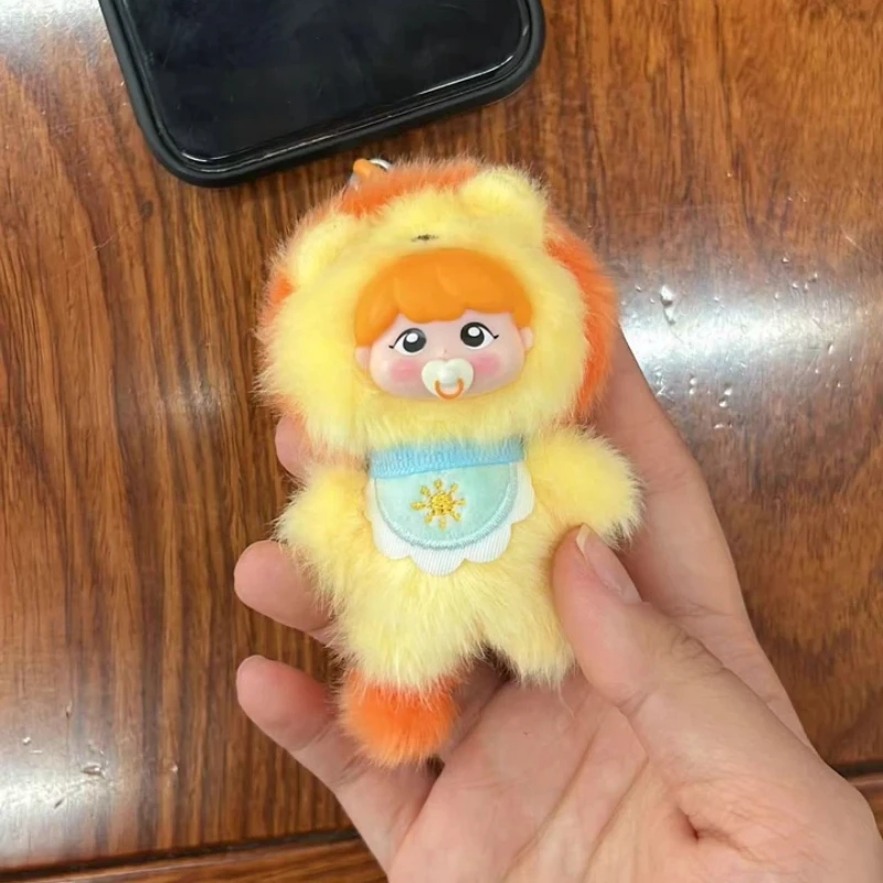 

Оригинальный плюшевый брелок-подвеска Jinnew в виде милого львенка с соской для малышей, подарок