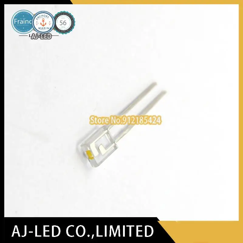 50 قطعة/الوحدة LTE-302P1 الأشعة تحت الحمراء الباعثة للضوء الطول الموجي 940nm الجانب DIP2 زاوية الساق القصيرة ± 40 °   جديد