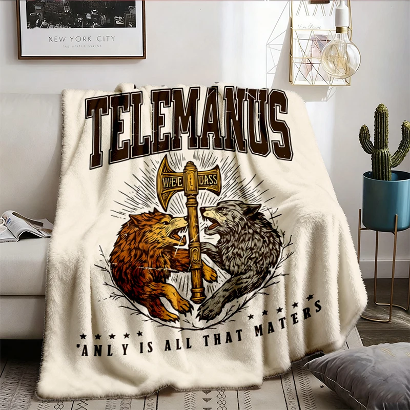 Red Rising House Telemanus Howler Hail Reaper Book Lover Gift Comfort Cozy Blanket
