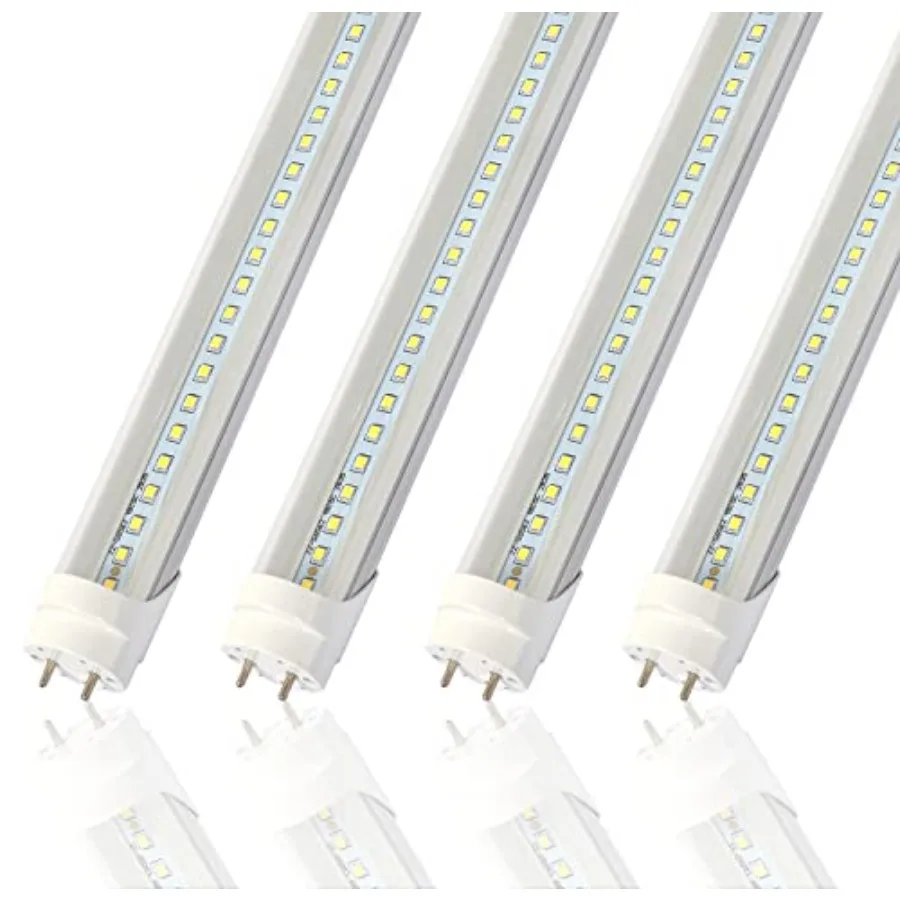 2FT T8 LED Tube Light, 12W 30W Equivalent,Type A+B Plug and Play or Ballast Bypass, 1560LM, Led Replacement F20T10 T20T12 Flour
