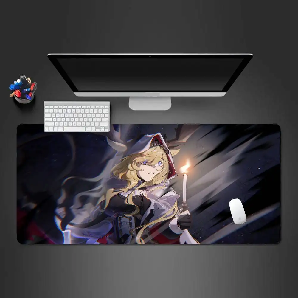 Viviana Anime A-arknights Mousepad Non-slip Suitable For Office Computers Laptops E-sports Game Desk Mats XXL Keyboard