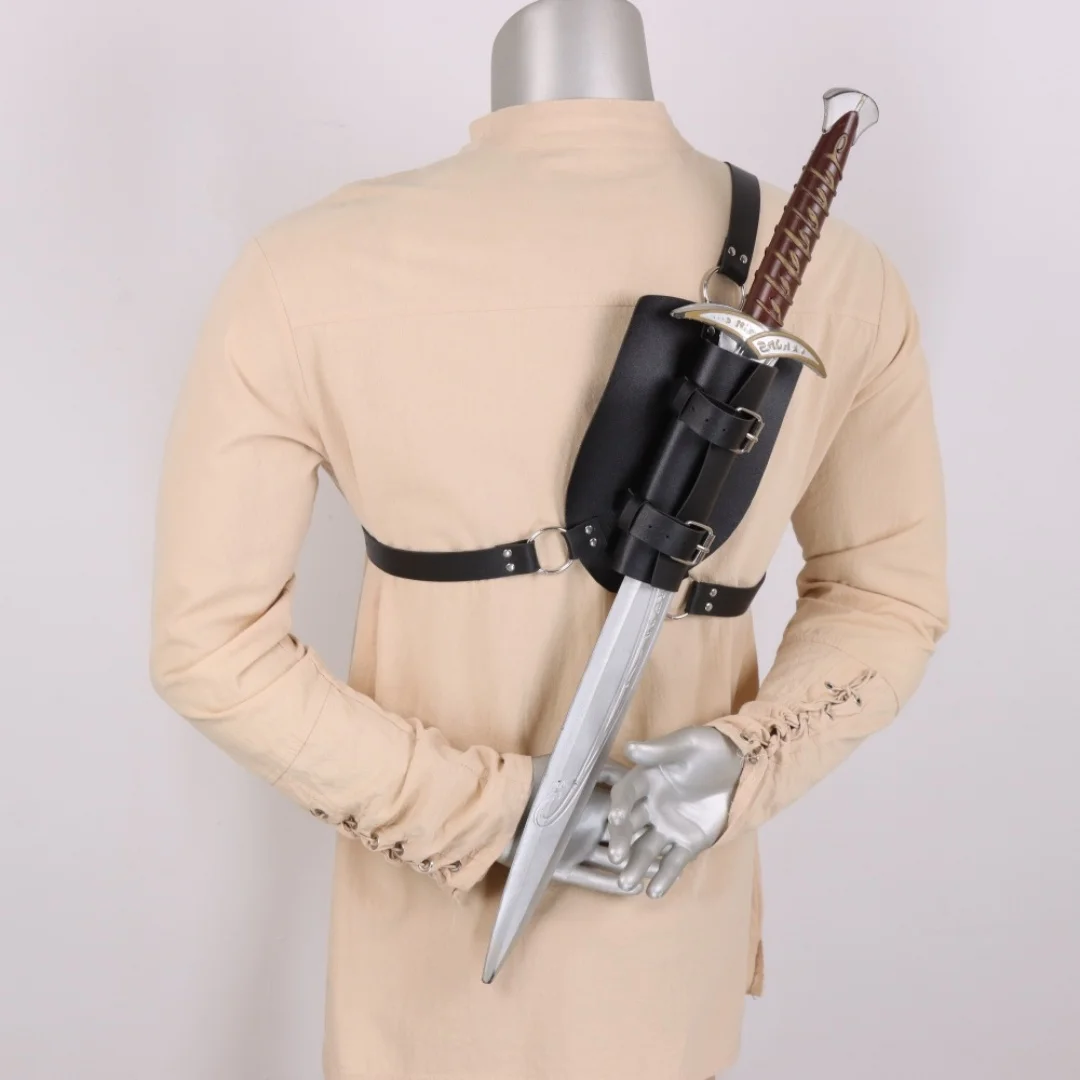 الفايكنج نايت البخار بو الجلود السيف حزام عصر النهضة الملحقات فستان الهالوين الدعائم