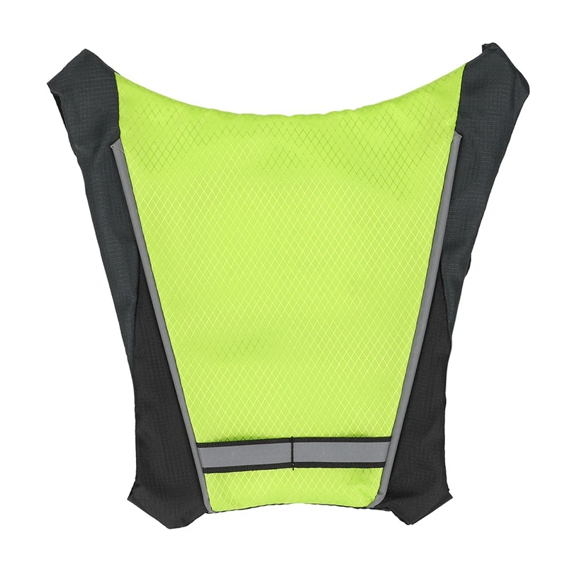 New-Bicycle Wireless Remote Control LED Turn Signal Vest Bicycle Guide Light Vest Reflective Luminous Safety Warning Vest
