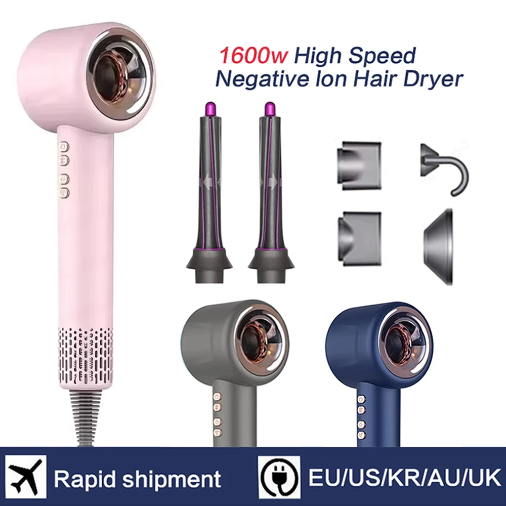 

Super Leafless Hair Dryer Personal Care Styling Negative Ion Hairdressing Tools Constant Negative Ion Electric Hair Dryer