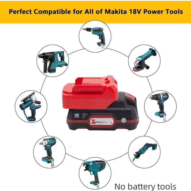 

Battery Adapter Converter For Lidl Parkside X20V Battery Converter To Makita BL 18V Tool ﻿ (Not Include Tools And Battery)