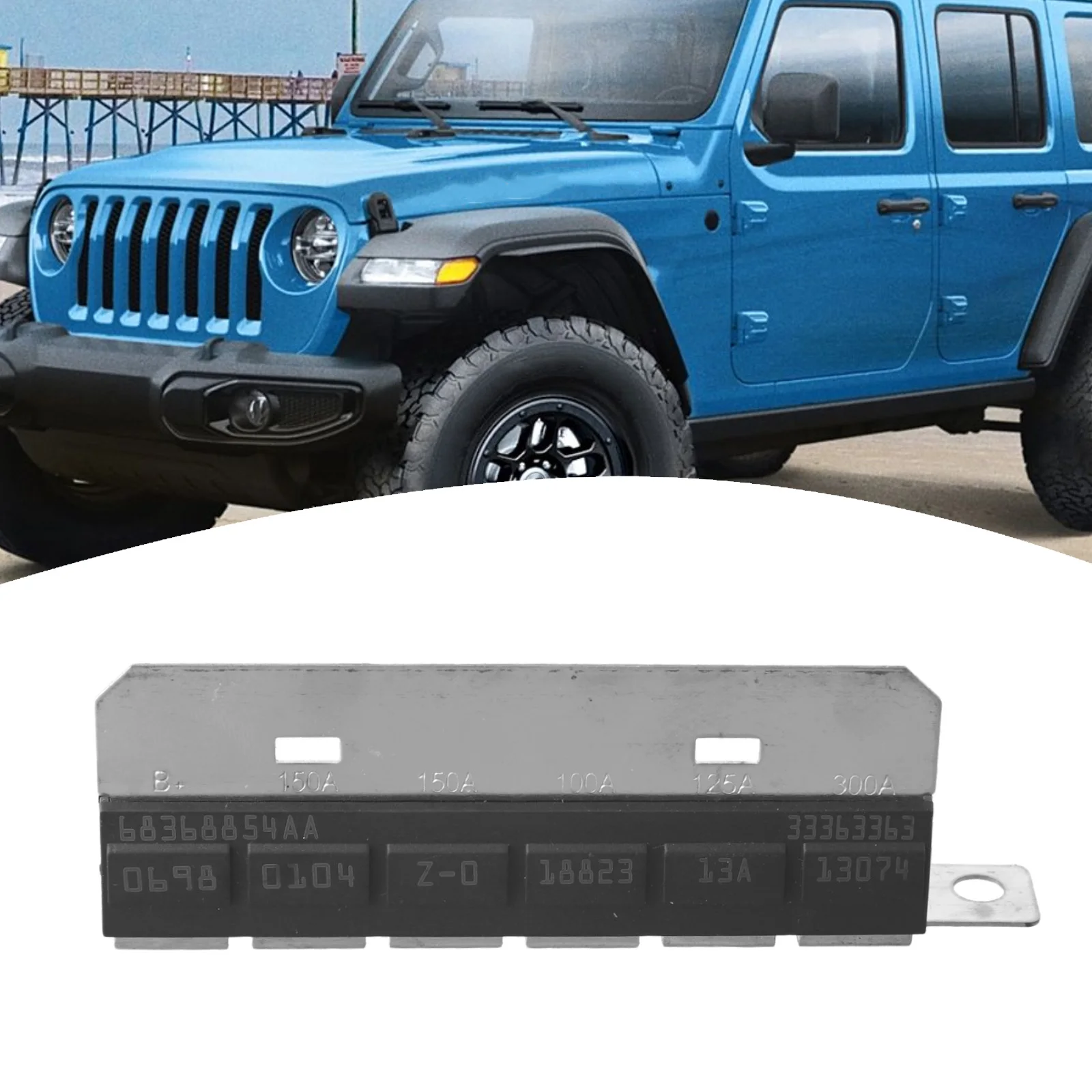 

Replacement Parts Fuse Z Case Single Piece Package Compatibility For JEEP Easy Installation For 2018-2024 Models