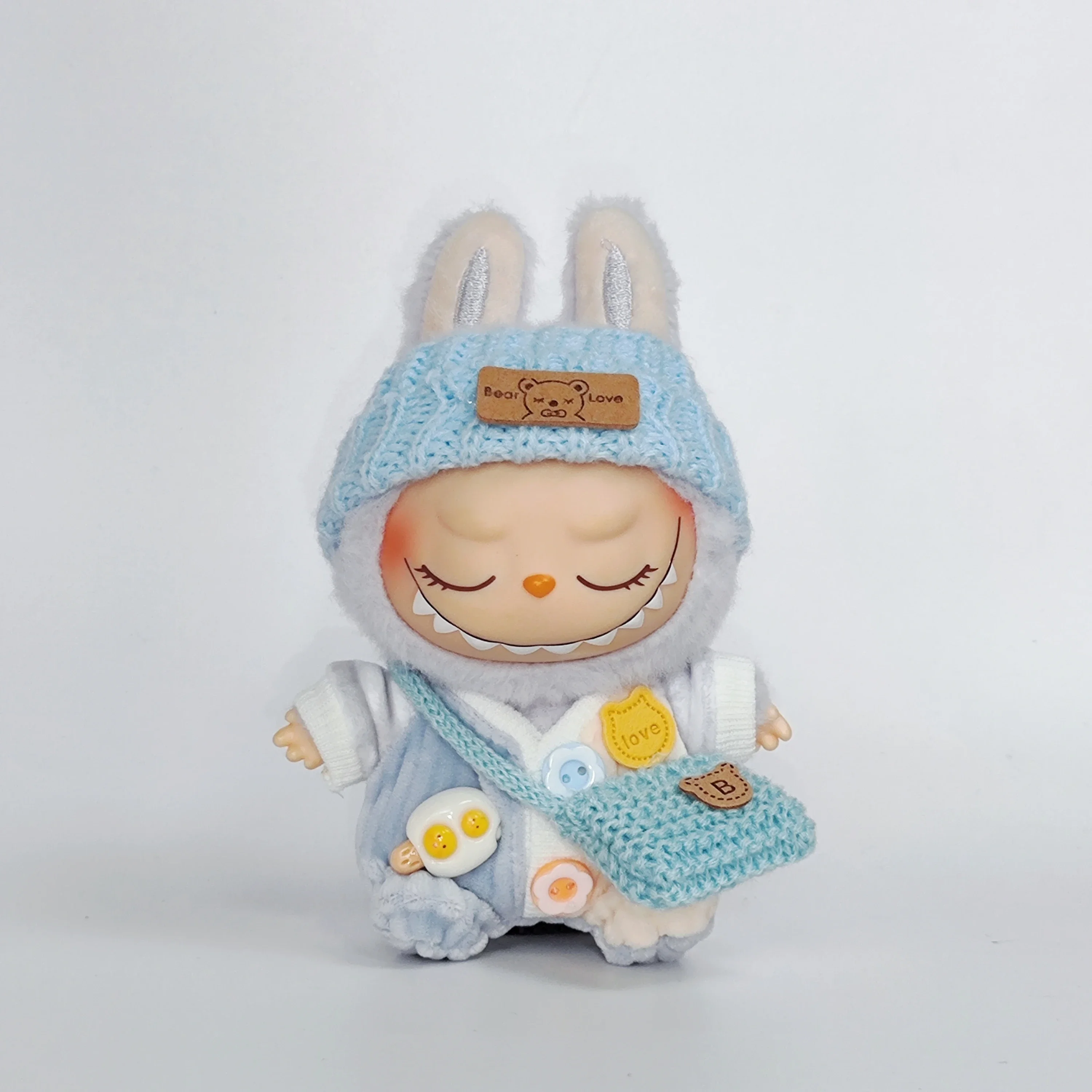 10 سنتيمتر ملابس دمى القطن الأمير مجموعة الخريف الشتاء نمط نجم البحر الجسم يمكن ارتداؤها أفخم دمية تغيير تنورة الرجعية وزرة مجموعة