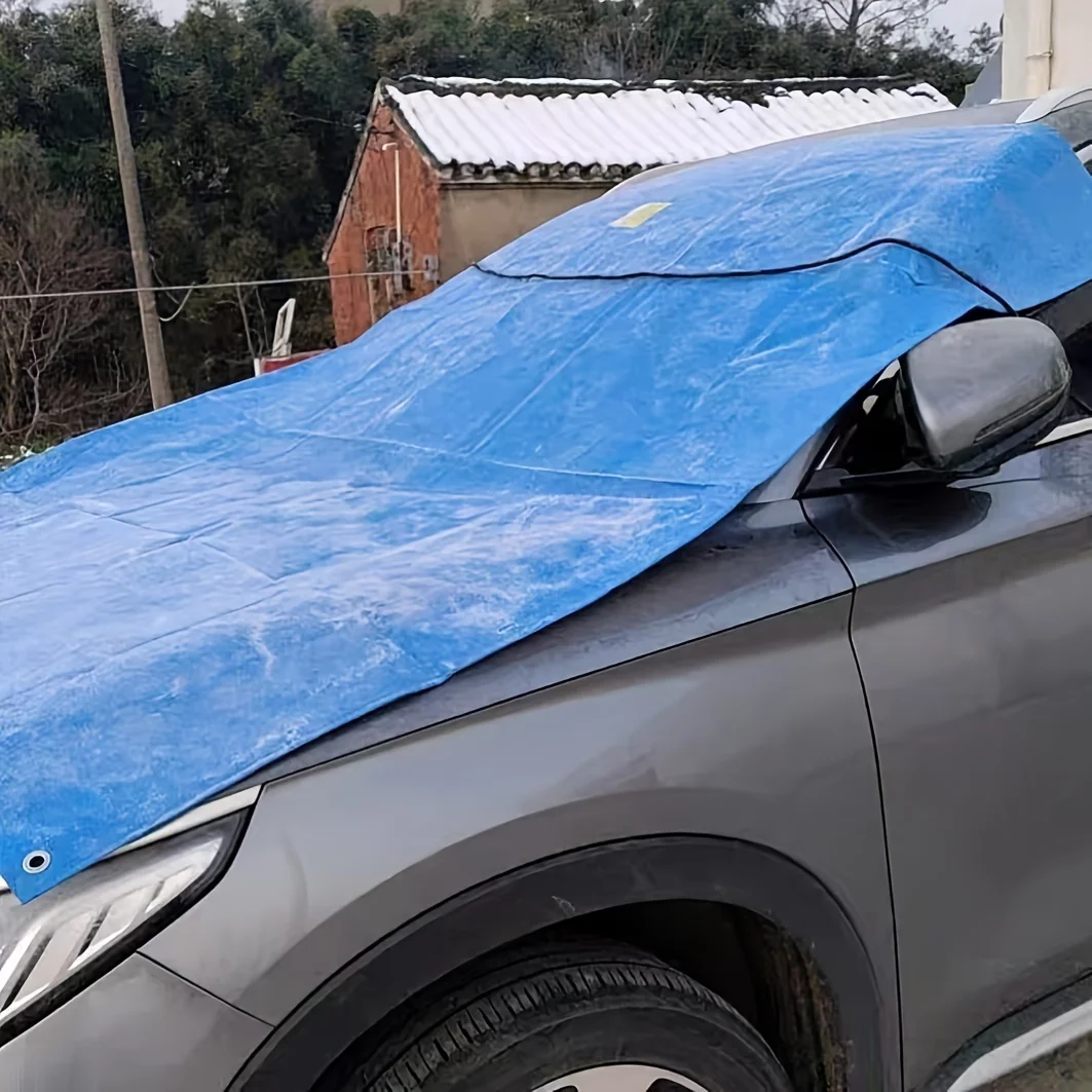 2 X 2m / 6.56 X 6.56ft Waterproof Rain Cover - Rain Shade Cover Outdoor Tarpaulin Garden Backyard Awning Canopy Uv Blocking