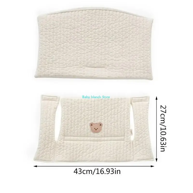 K92D وسادة مقعد عالية قابلة للفصل ومسند ظهر قابل للفصل للأطفال الرضع