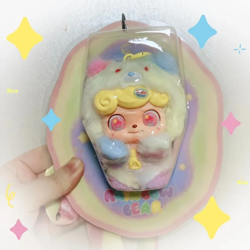 New Original  JOTOYS Qkid Toy Plush Blind Box Trendy Vinyl Doll Kawaii Hanging Card Collectible Soft Toy  Girl Birthday Gift