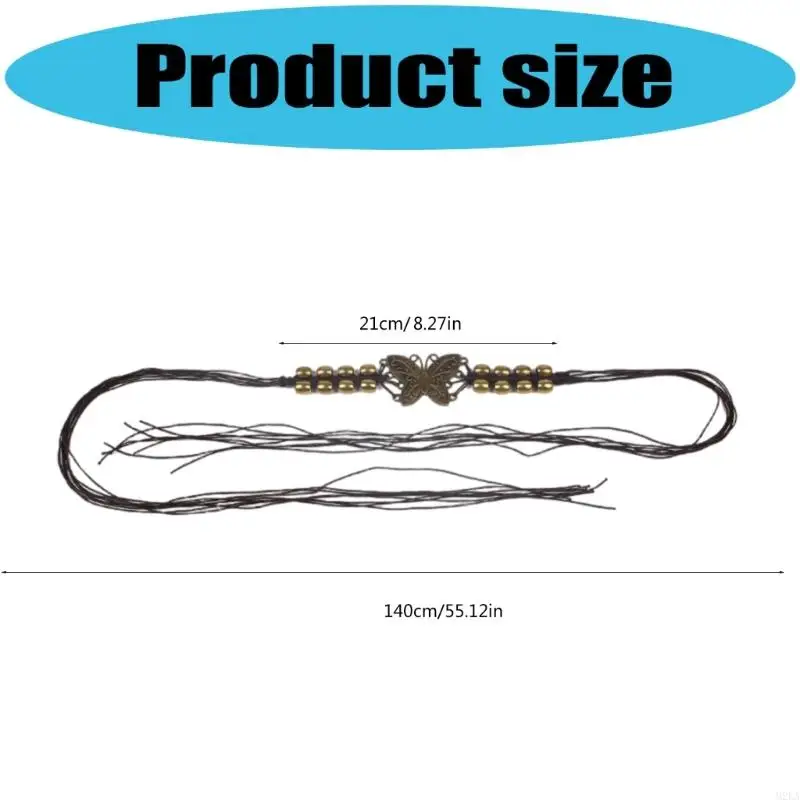 2025 New Multipurpose Hat Band with Butterfly Ornament For Clothing Bag Hat Accessories