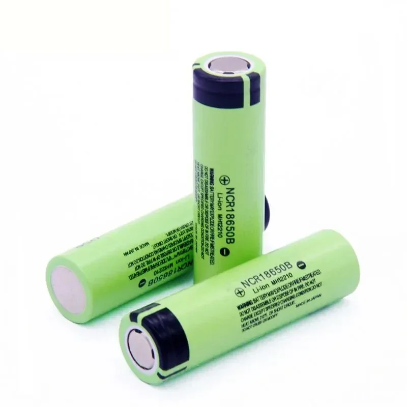 NCR18650 3400mAh 3.7V 34B Brand New Ncr18650b Lithium Rechargeable Battery for Microphone Screwdriver Flashlight Cells