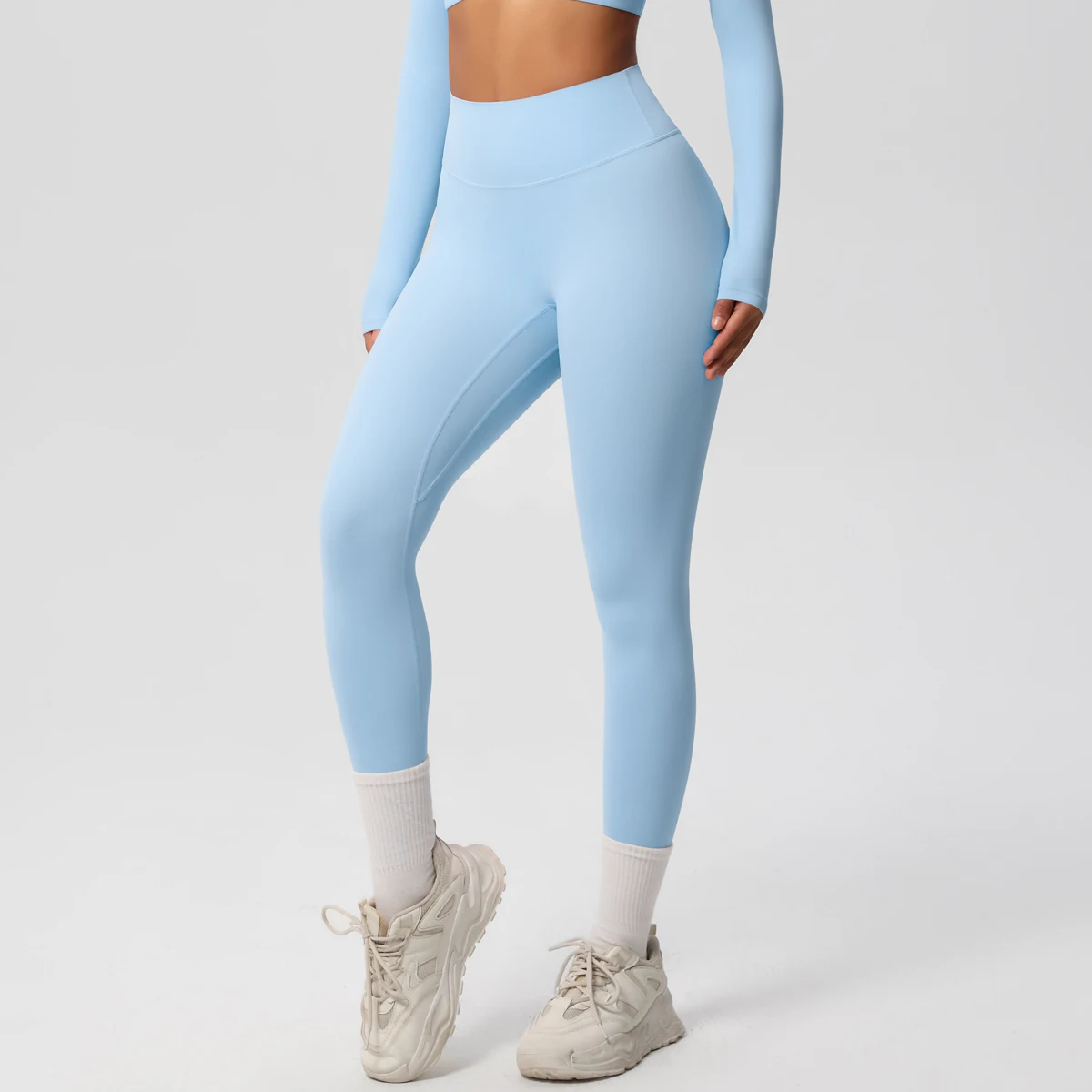 Yoga-Leggings, hohe Taille, nacktes Gefühl, Leggings für Damen, Fitness, Laufen, Yoga-Hose, Energie, Fitnessstudio, enge Leggings, lässige Workout-Leggings – Detail 37