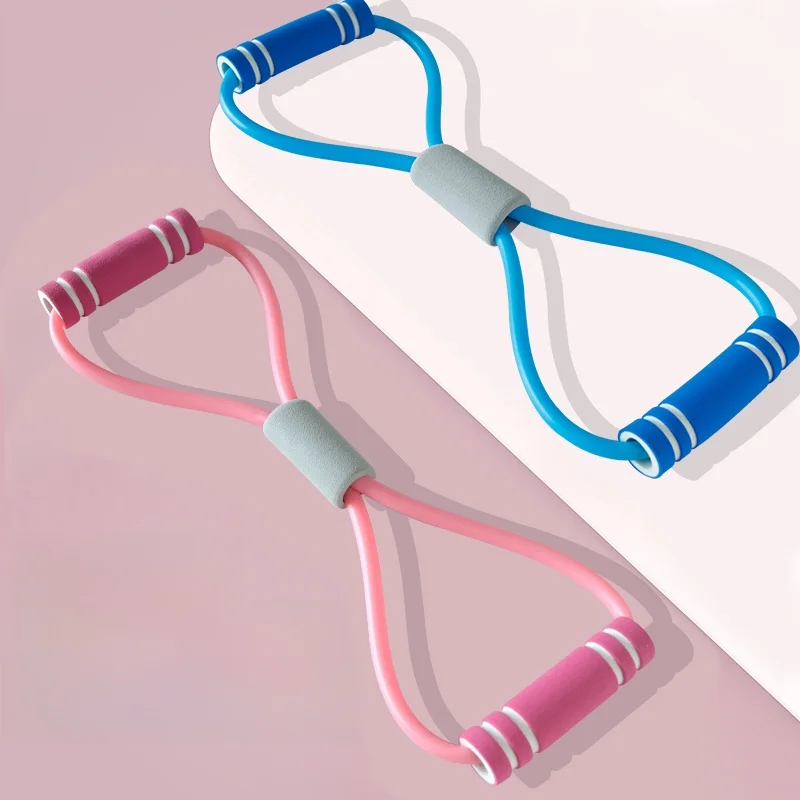 

8-образный эспандер для йоги и фитнеса, расширитель груди, устройство для растяжки, оборудование для домашнего спортзала