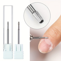 1 Pcs Safety Nail Drill Bits Tungsten Carbide Drill Bit Cuticle Remover 3/32\