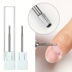 1 Pcs Safety Nail Drill Bits Tungsten Carbide Drill Bit Cuticle Remover 3/32