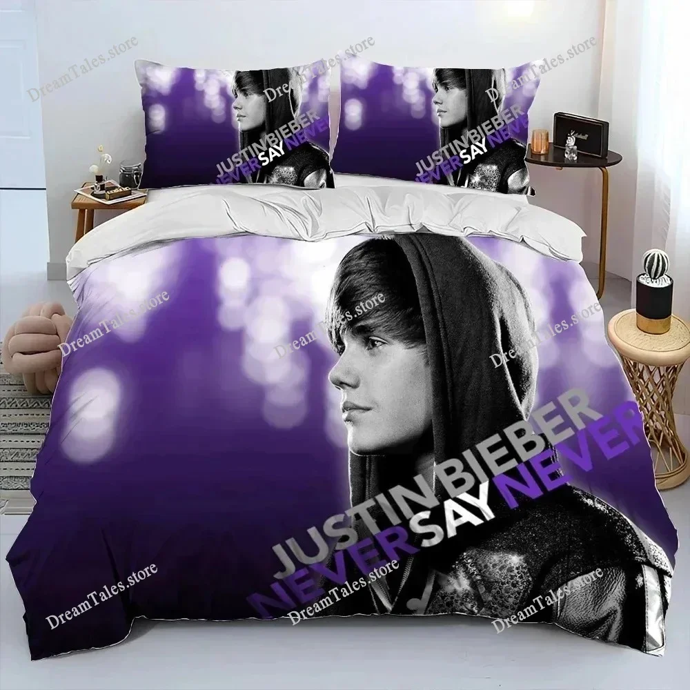 

Justin Bieber JBiebs Bedding Set Single Twin Full Queen King Size Bed Set Aldult Kid Bedroom Duvetcover Sets Bed Sheet Set 20253